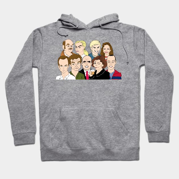 HILARIOUS TV SHOW!! Hoodie by cartoonistguy